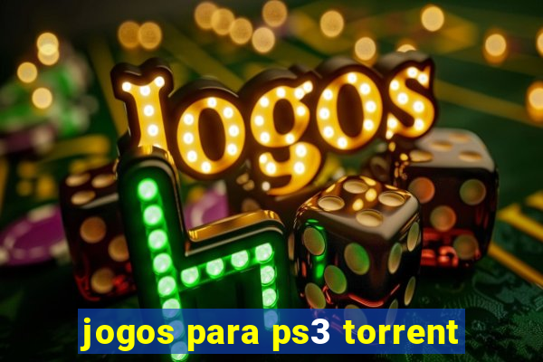 jogos para ps3 torrent